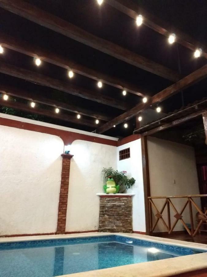 Casa De Descanso Lolha Bacalar Eksteriør bilde