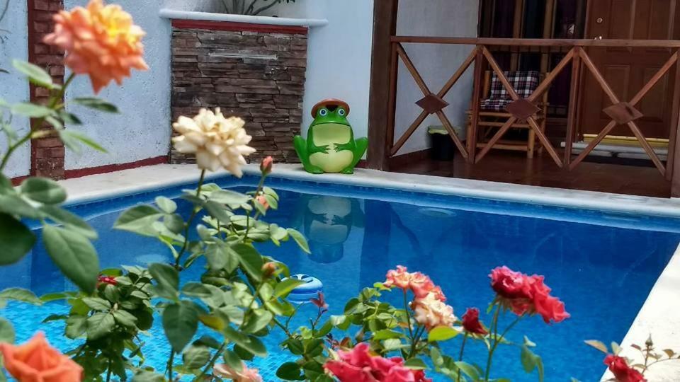 Casa De Descanso Lolha Bacalar Eksteriør bilde
